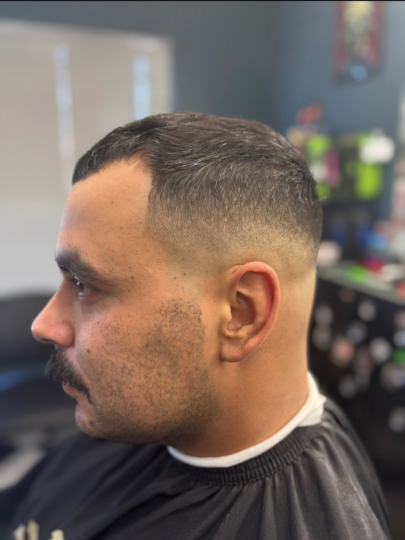 Low Fade + Clean Blend haircut by Dapper B's Barbershop